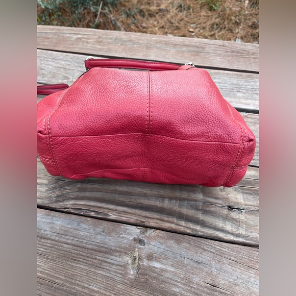 Coach Pebble Leather Signature Lexi Chain Shoulder Bag - Picture 5 of 9